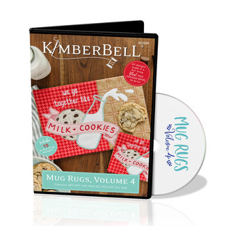 Kimberbell Designs Mug Rugs Volume 4, Discontinued, While Supplies Last