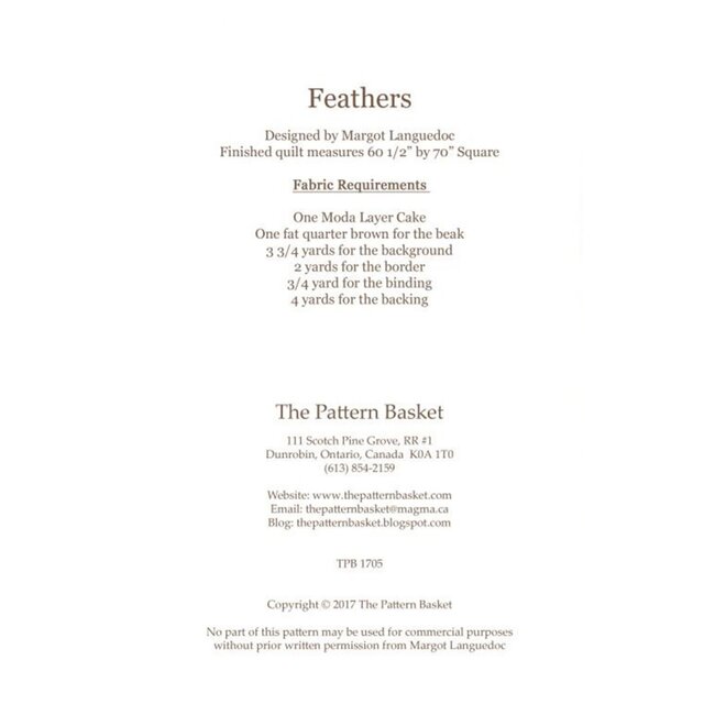 Feathers Quilt Pattern