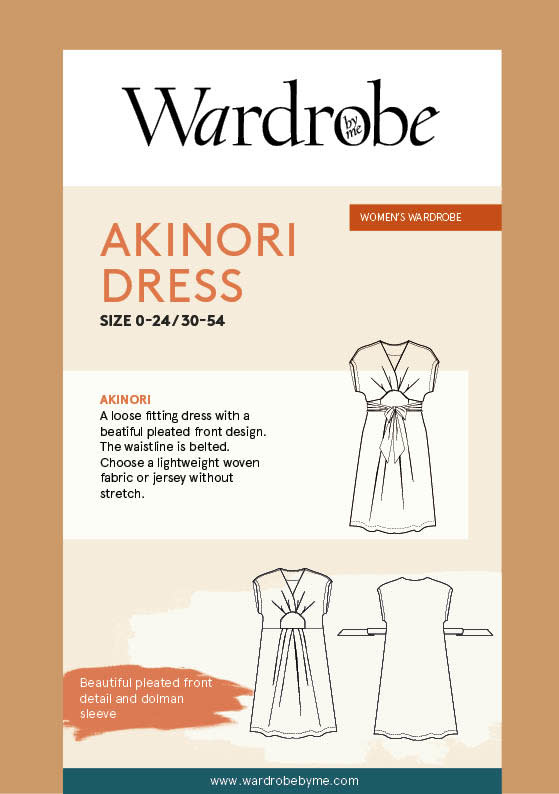 Wardrobe by Me Akinori Dress Pattern 0-24 (30-54)
