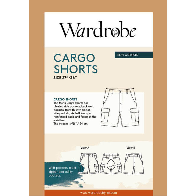 Cargo Shorts Pattern 27" - 36"