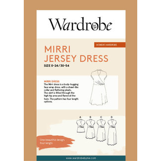 Wardrobe by Me Mirri Jersey Dress Pattern 0-24 (30-54)