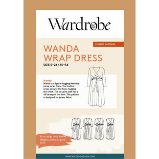 Wardrobe by Me Wanda Wrap Dress Pattern 0-24 (30-54)
