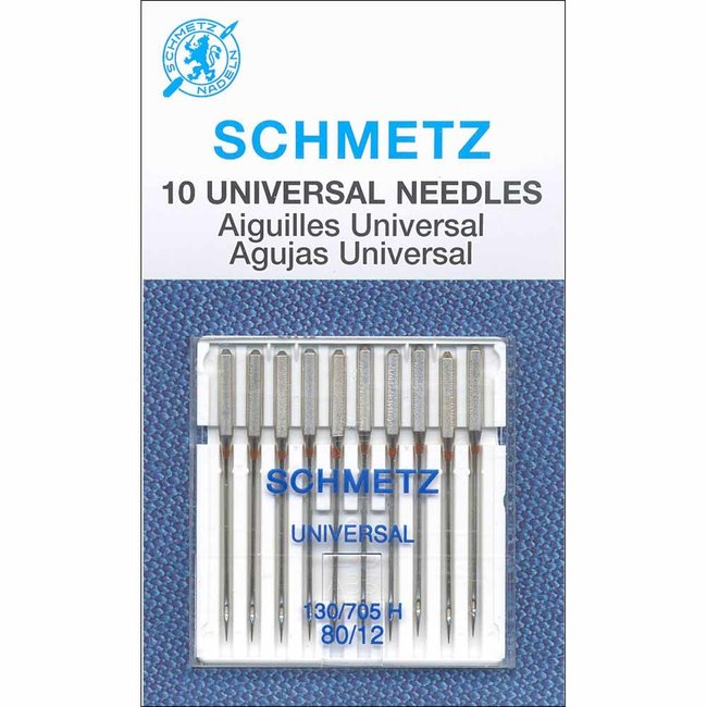 SCHMETZ Universal needle Assorted Card 70,80,90 pkg. 10