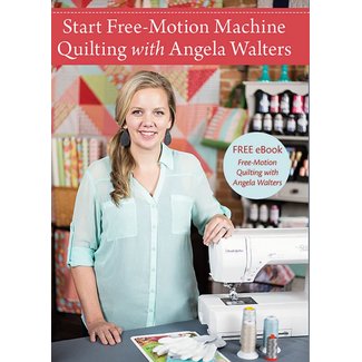 Stash Books DVD Start Free-Motion Quilting with Angela Walters