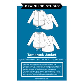 Grainline Studio Tamarack Jacket Pattern 14-30