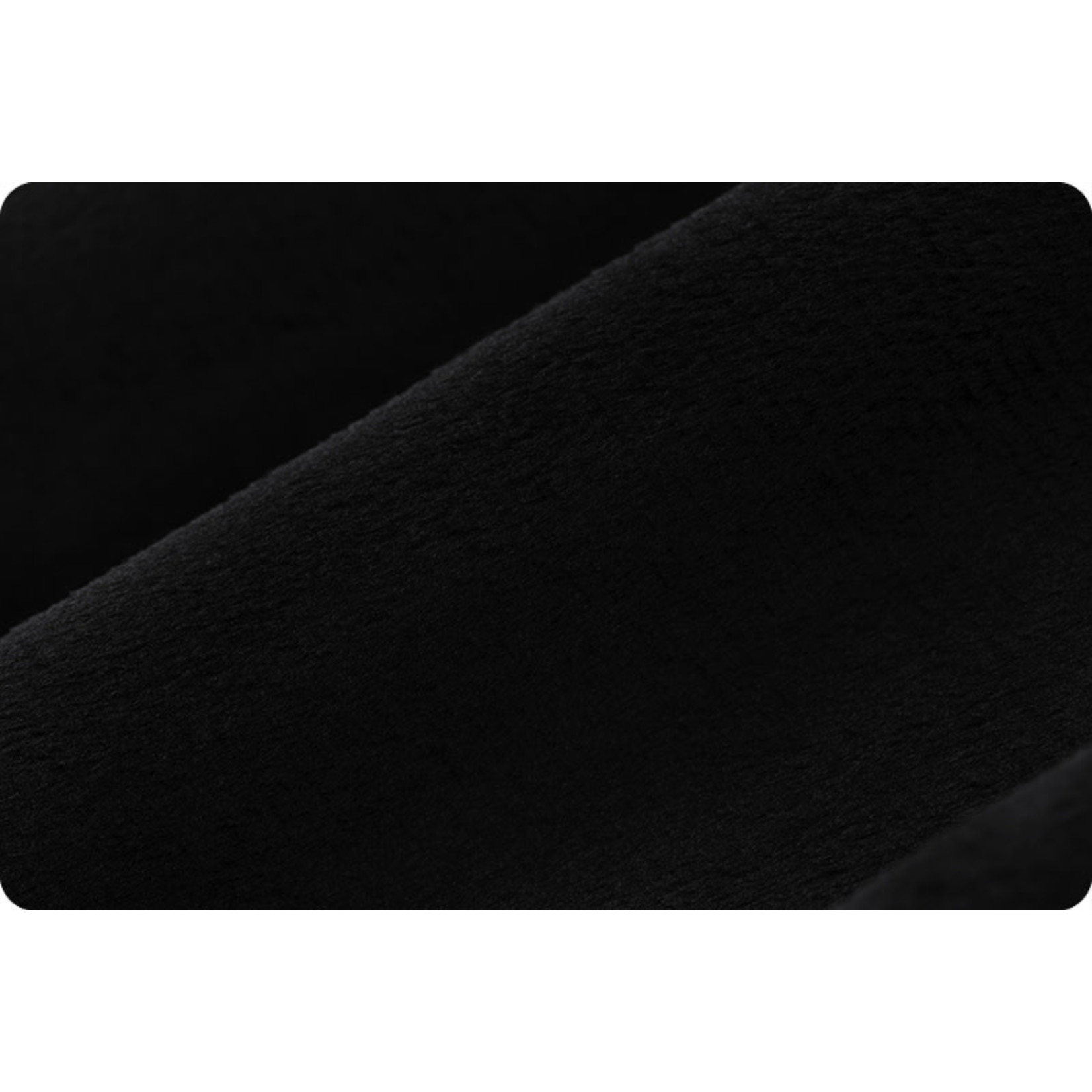 Shannon Fabrics Black Cuddle Minky 60 inches Wide $26/M