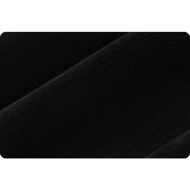 Black Cuddle Minky 60 inches Wide $26/M