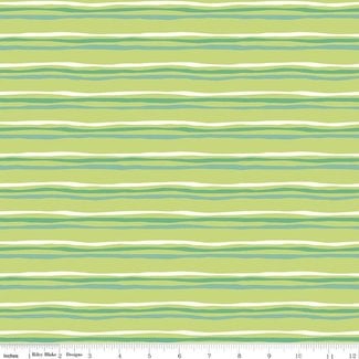 Riley Blake Designs Riptide, Stripes, Lime (C10304-LIM) $0.11/cm or $11/m Sale