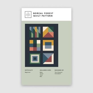 The Blanket Statement Boreal Forest Quilt Pattern