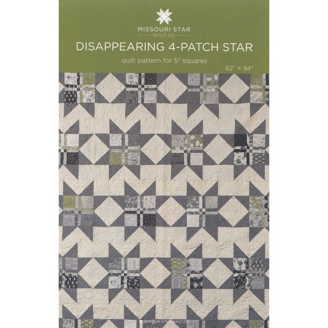 Disappearing 4 Patch Star pattern - Missouri Star