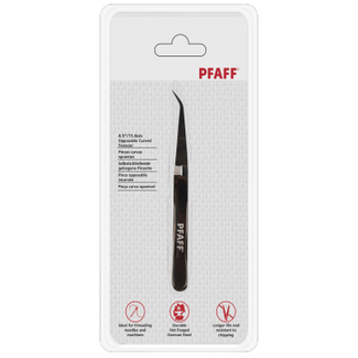 PFAFF 4.5” (11.4cm) Opposable Curved Tweezer
