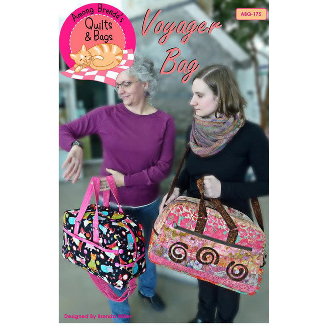 VOYAGER BAG by AMONG BRENDA’S QUILTS & BAGS