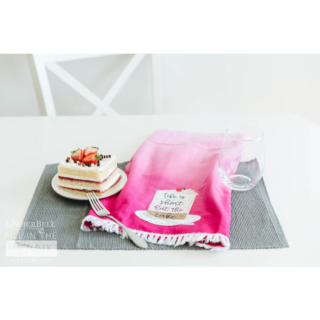 Kimberblanks Ombre Tea Towel Blanks, Discontinued, While Supplies Last