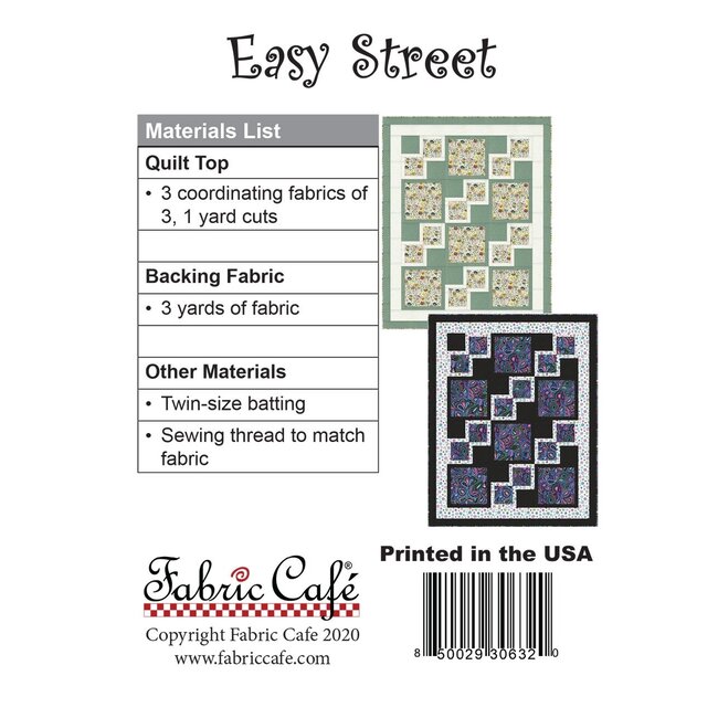 Easy Street Pattern