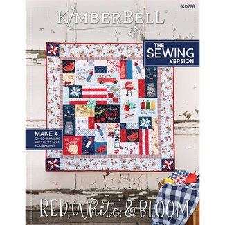 Kimberbell Designs Red White & Bloom (Sewing Version)