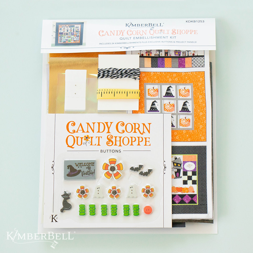 Kimberbell Designs Candy Corn Quilt Shoppe Embellishment Kit