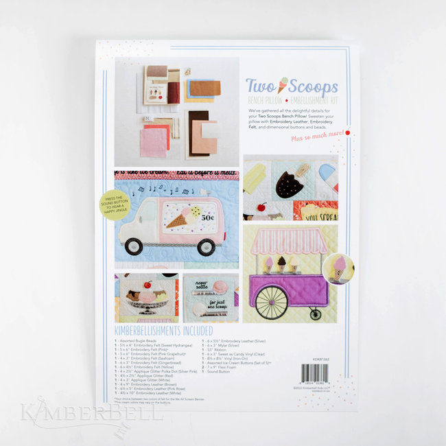Two Scoops Embellishment Kit, Discontinued, While Supplies Last