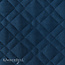 Quilted Pillow Blank, 13"x19" Navy Linen, Plaid Quilting