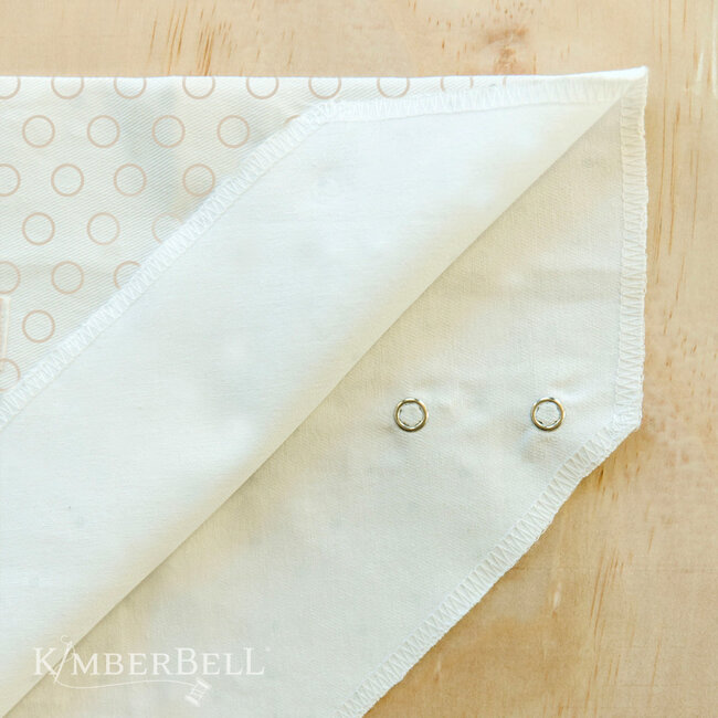 Pet Kerchief Blank, Set of 2 Grey and White, discontinued, while supplies last