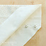 Pet Kerchief Blank, Set of 2 Grey and White, discontinued, while supplies last
