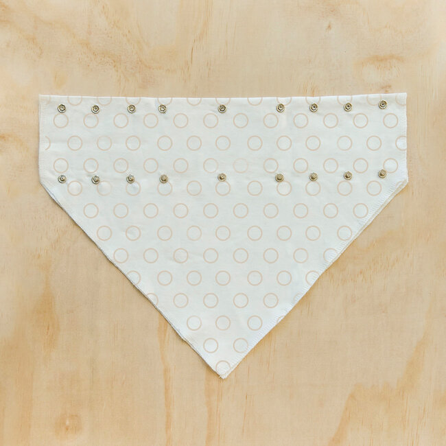 Pet Kerchief Blank, Set of 2 Grey and White, discontinued, while supplies last