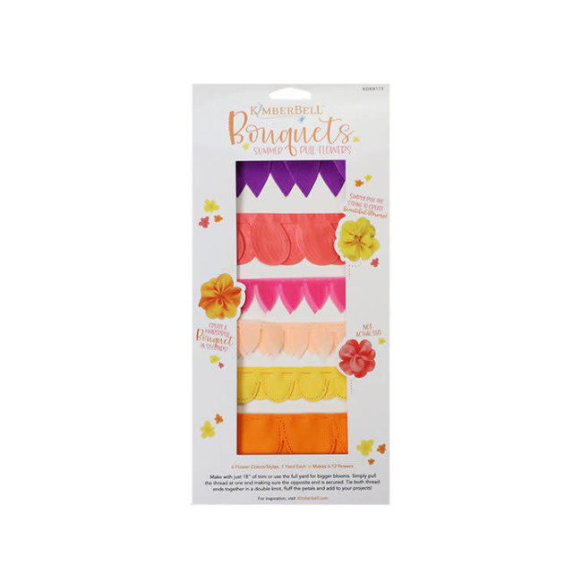 Kimberbell Bouquets: Summer Pull Flowers, discontinued, while supplies last