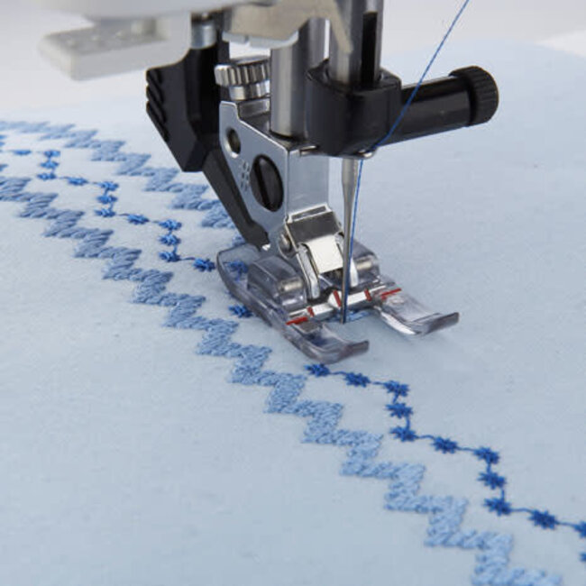 Pfaff Clear Open Toe Foot w/ IDT (D,E,F,G,J,K,L)