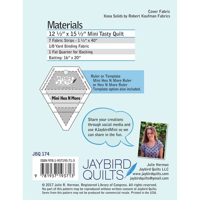 Mini Tasty Mini Quilt Pattern