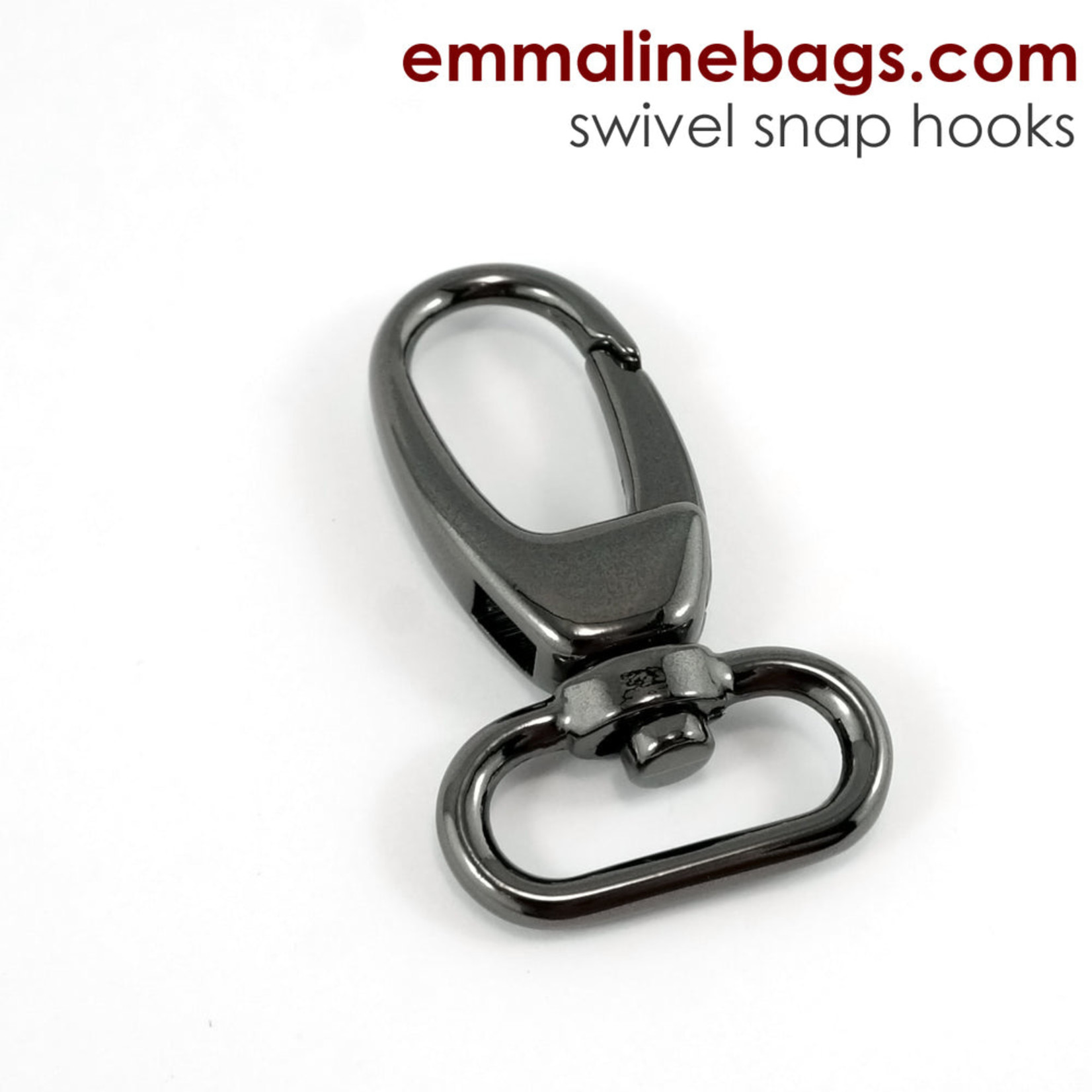 Emmaline Swivel Snap Hook: Designer Profile (2 Pack) 1 inch