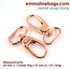 Swivel Snap Hook: Designer Profile (2 Pack) 1 inch