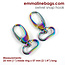 Swivel Snap Hook: Designer Profile (2 Pack) 1 inch