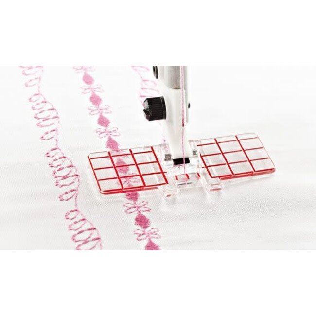 Multi Line Decorative Foot For IDT