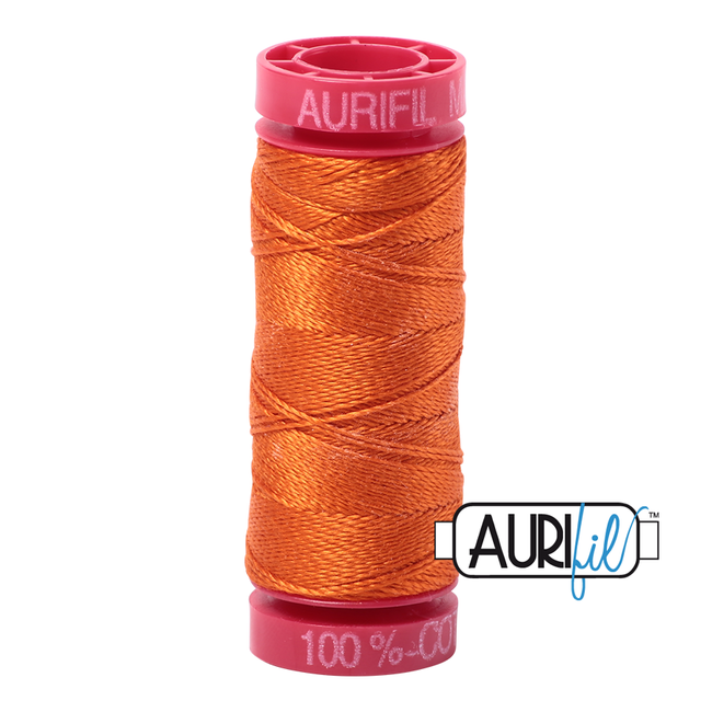 AURIFIL 12 WT Orange 2235 Small Spool