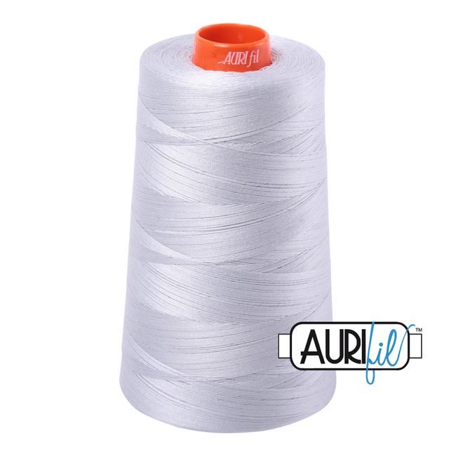 Aurifil 2600 Dove Grey 50 WT Cone