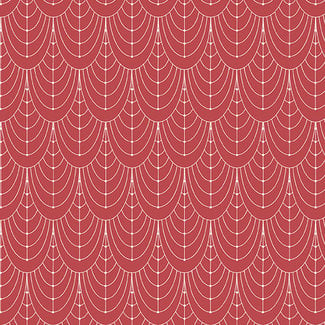 Andover Century Prints - Deco, Curtains, Barn Rose $0.20 per cm or $20/m