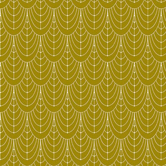 Andover Century Prints - Deco, Curtains, Brass $0.20 per cm or $20/m