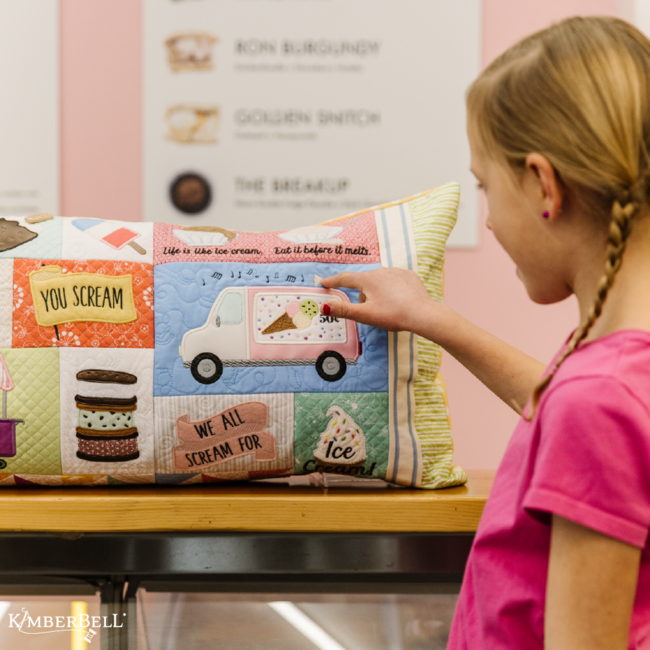 Two Scoops Bench Pillow, Discontinued, While Supplies Last