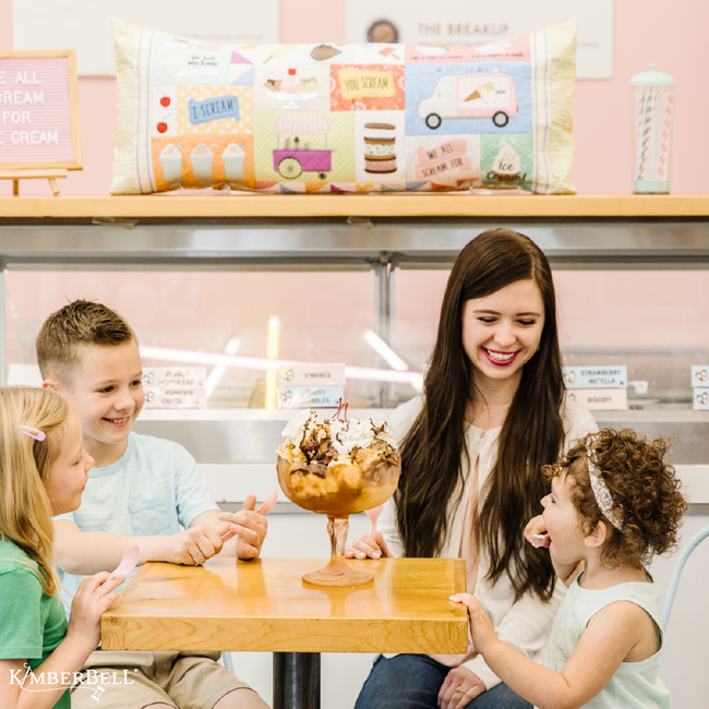 Two Scoops Bench Pillow, Discontinued, While Supplies Last