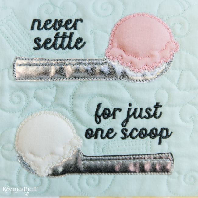 Two Scoops Bench Pillow, Discontinued, While Supplies Last