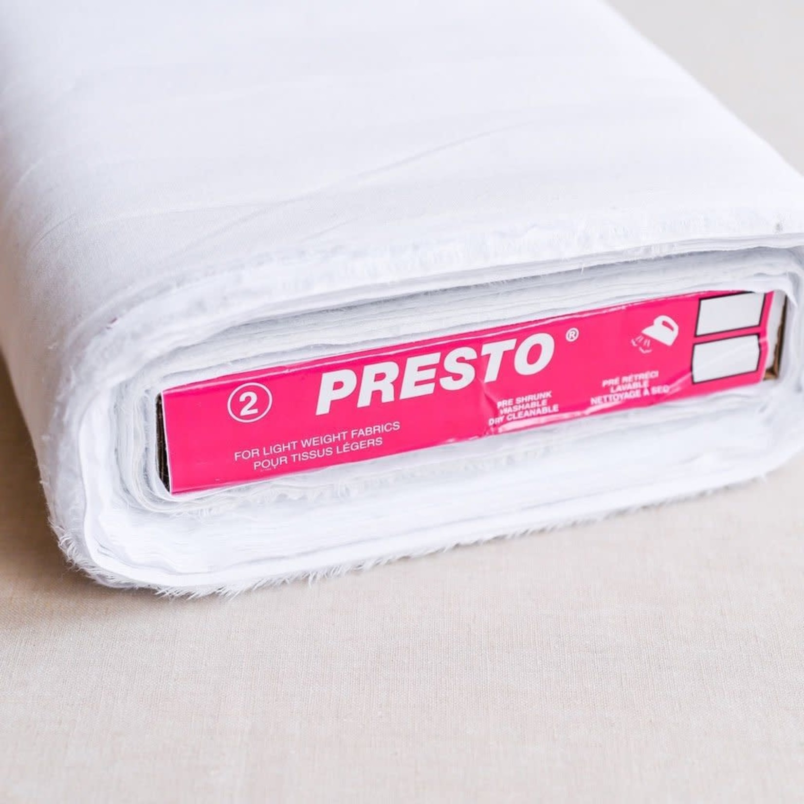 Stylemaker Presto Fusible Interfacing 22in wide $0.07 per cm or $7/m