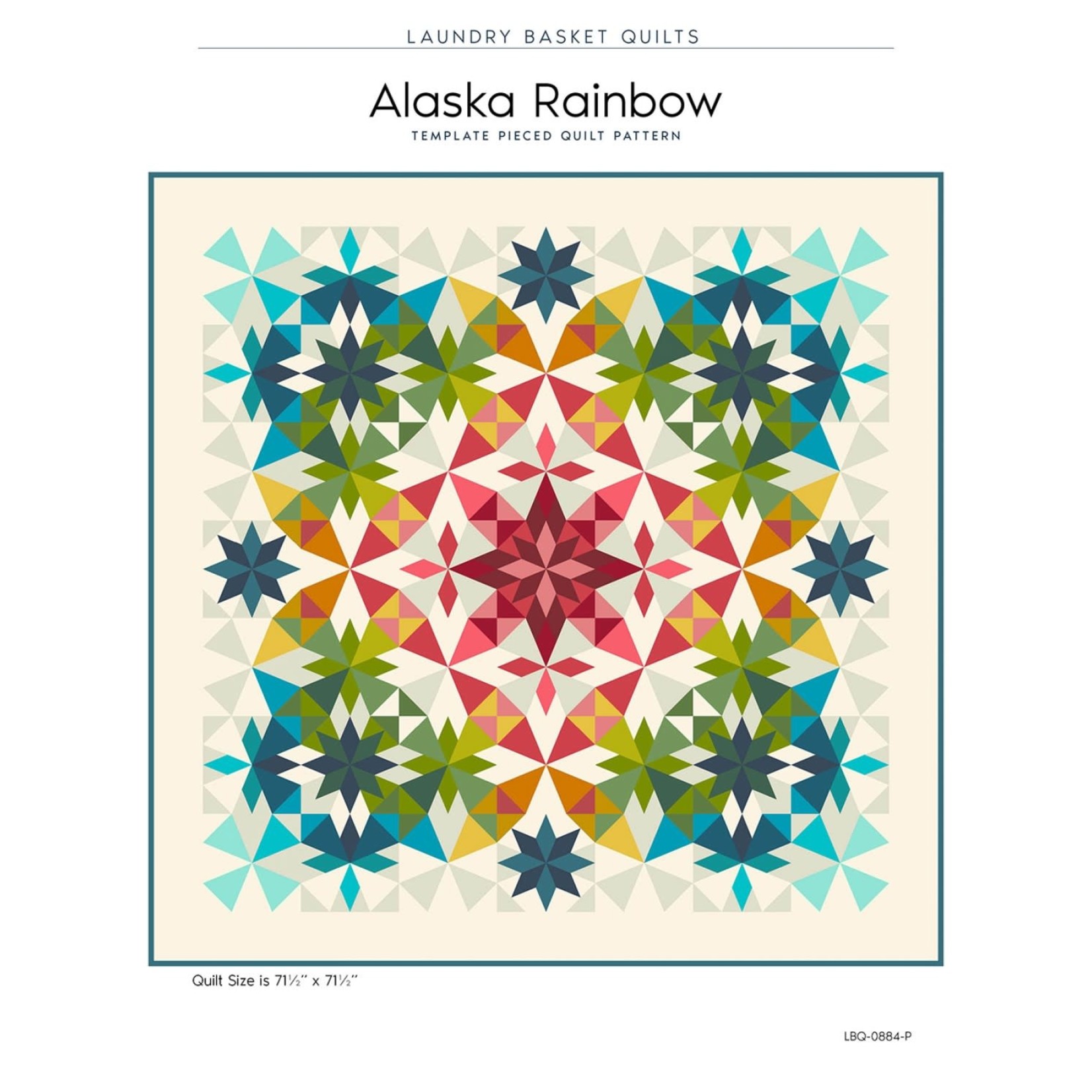 Laundry Basket Quilts Alaska Rainbow Pattern