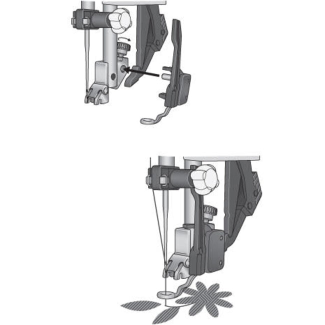 Pfaff Embroidery Foot (E,G)