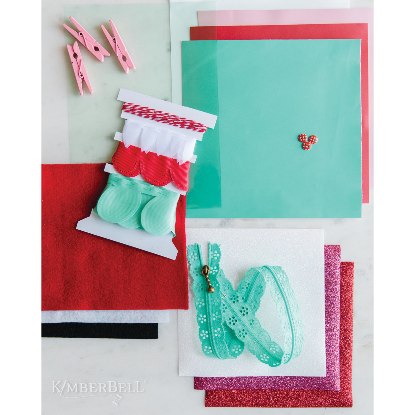 Kimberbell Designs Love Notes Embellishment Kit
