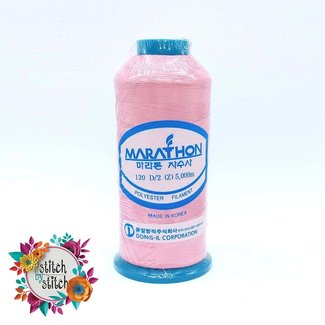 Marathon Colour 2034 Light Pink - 5000mtr POLY EMBROIDERY THREAD