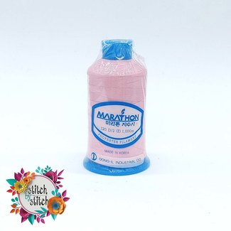 Marathon Colour 2033 Light Pink - 1000mtr POLY EMBROIDERY THREAD