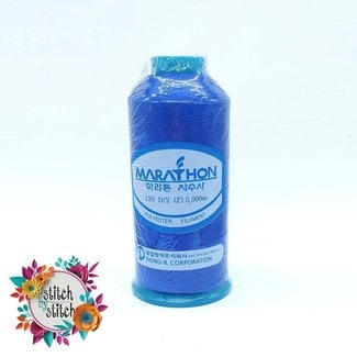 Marathon Colour 2067 Royal Blue - 5000mtr POLY EMBROIDERY THREAD