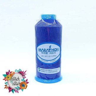 Marathon Colour 2068 Royal Blue - 5000mtr POLY EMBROIDERY THREAD