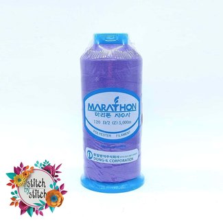 Marathon Colour 2080 Orchid - 5000mtr POLY EMBROIDERY THREAD Dark Orchid