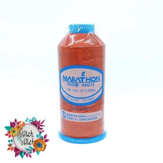 Marathon Colour 2131 Light Rust - 5000mtr POLY EMBROIDERY THREAD Light Rust