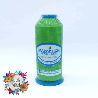 Marathon COLOUR 2241 Green - 5000MTR POLY EMBROIDERY THREAD